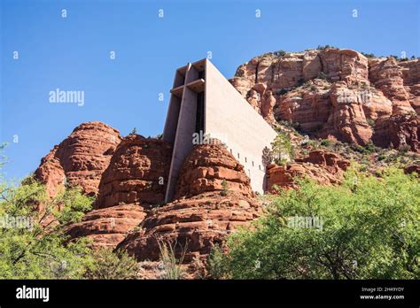 Chapel Of The Holy Cross Sedona Arizona U S A Stock Photo Alamy