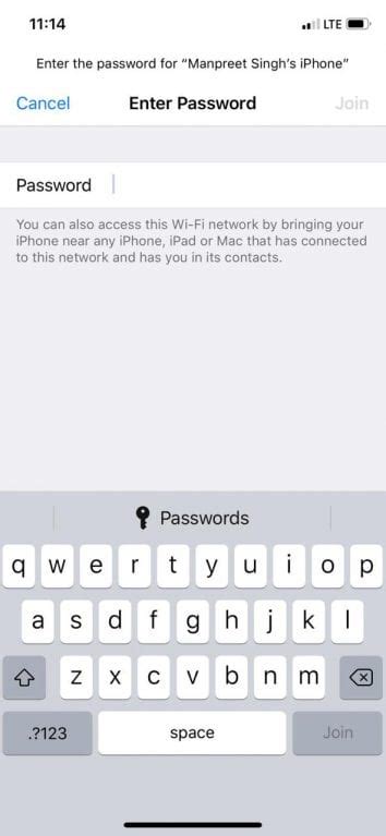 How To Share Wifi Password Iphone To Any Ios Device