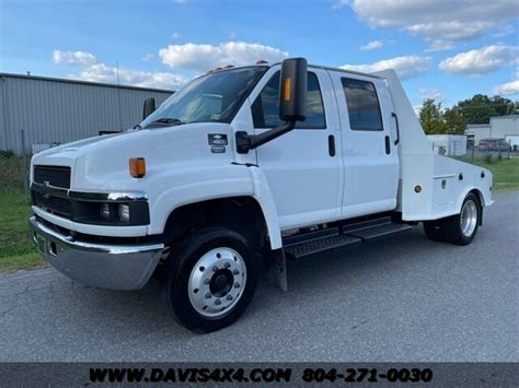 2003 Chevrolet C4500 Kodiaktopkick Crew Cab Diesel Hauler