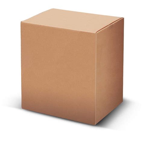 Eco Friendly Easy To Carry Rectangular Brown Corrugated Carton Box At