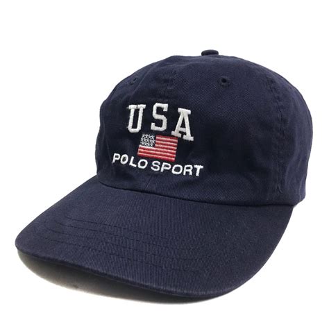 はポロスポ 90s POLO SPORT ポロスポーツ キャップ ーツのキャ