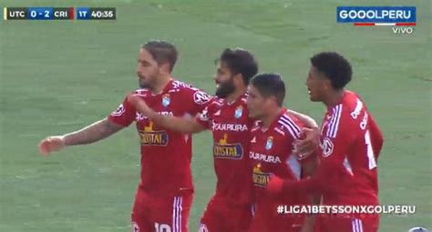 Gol Sporting Cristal hoy Leandro Sosa marcó golazo y firmó el 2 0