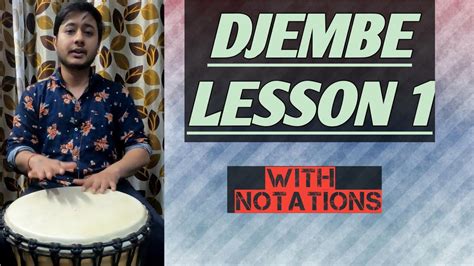 Djembe Lesson 1 For Beginners Youtube