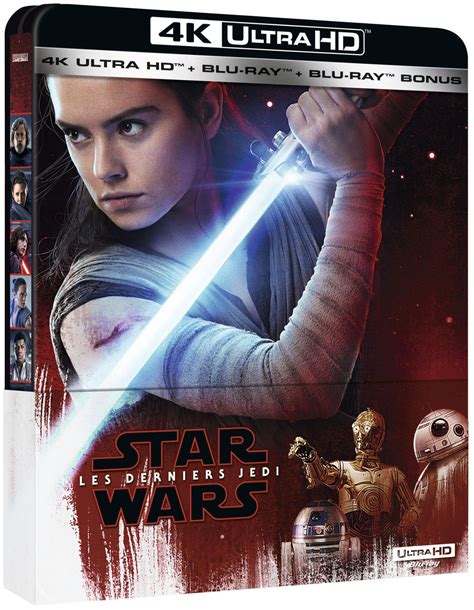 Star Wars Les Derniers Jedi Les D Tails De La Sortie Blu Ray Et Dvd