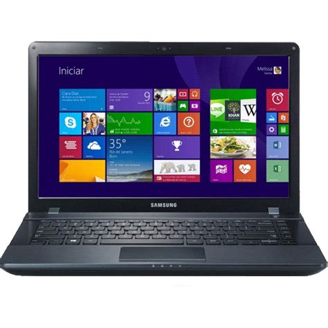 Notebook Samsung Ativ Book Np E E Kd Preto Amd E R