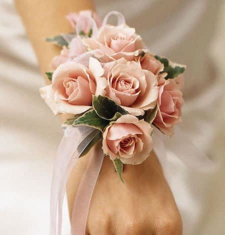 Pure Grace Wrist Corsage By Alice S Flower Shop