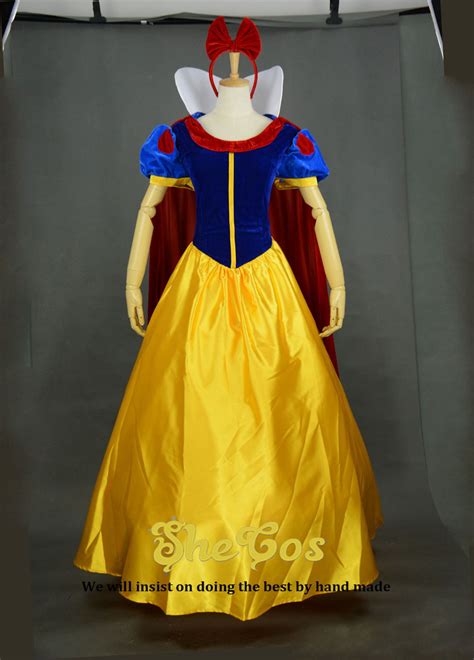 Snow White Costume Adult Disney Princess Snow White Dress Etsy