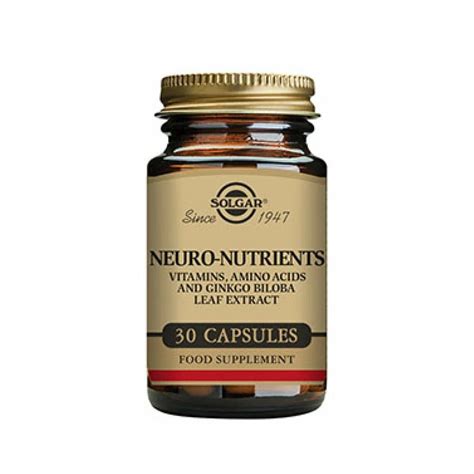 Solgar Neuro Nutrienti 30 kapsula - Ljekarne Pavlić