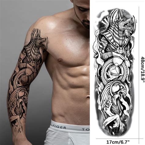 greek god tattoo sleeve 4