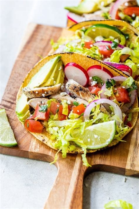 Easy Grilled Chicken Tacos Quick Weeknight Dinner Idea Nature S Gateway