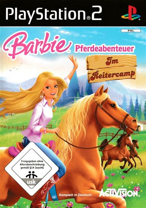 Barbie Horse Adventures: Riding Camp cover or packaging material ...