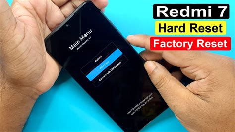 Redmi 7 Hard Reset Redmi 7 Factory Reset Redmi M1810F6LI Pattern