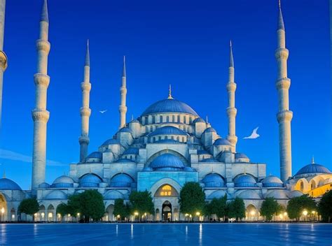 Premium Photo | Blue mosque turkey