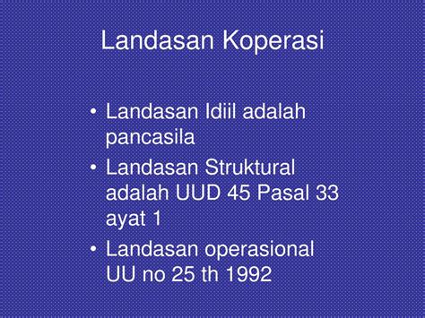 Apakah Yang Menjadi Tujuan Dan Landasan Koperasi Sekolah