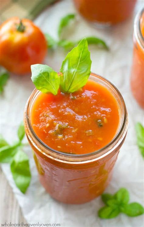 Herb Roasted Summer Tomato Sauce