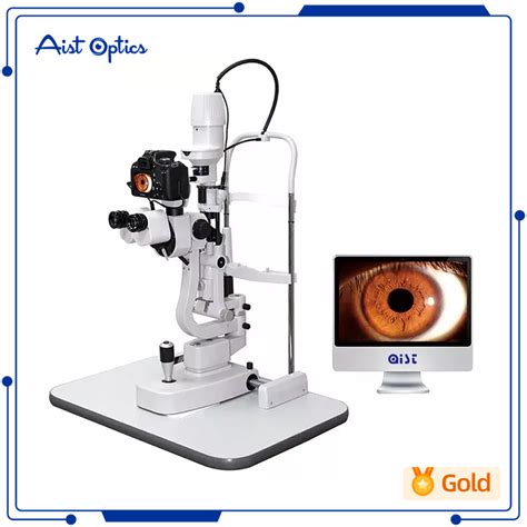 Ophthalmology Slit Lamp Magnification Digital Optical Eye Testing