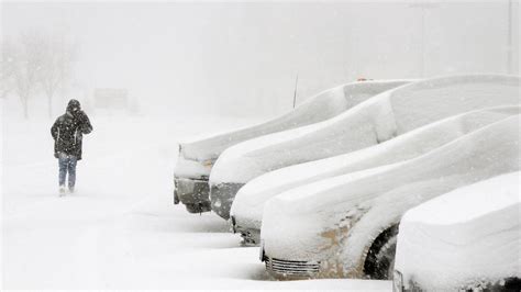 Video Tempête De Neige Extraordinaire Aux États Unis