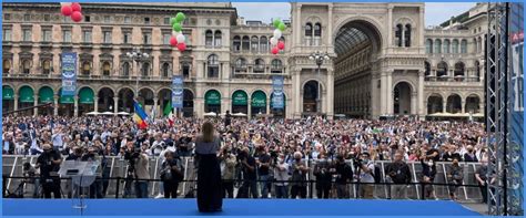 Domani Il Comizio Di Meloni In Piazza Duomo Santanch Il Ceto