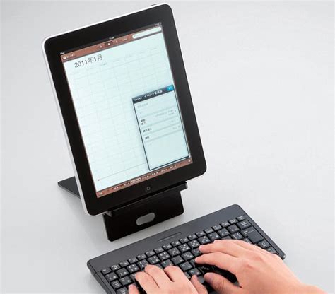 Universal Bluetooth Keyboard And Tablet Stand