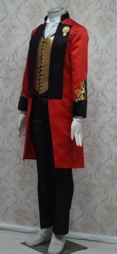 The Greatest Showman P T Barnum Carnival Red Costume Adult Cosplay