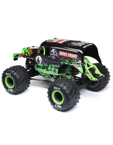 Los01026t1 118 Mini Lmt 4wd Grave Digger Monster Truck Brushed Rtr