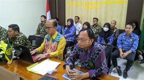 Pengadilan Agama Ambarawa Mengikuti Bimbingan Teknis Peningkatan