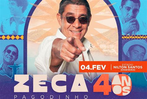 Zeca Pagodinho Ir Gravar Dvd No Engenh O Em Comemora O Aos Anos De