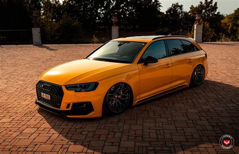 Audi Rs Avant Rebaixado Rodas Vossen Only Cars