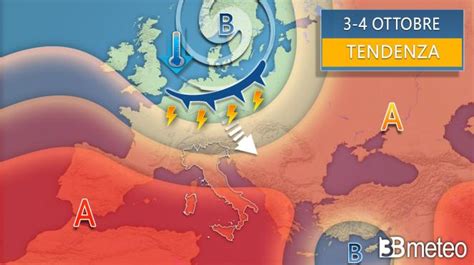 Meteo Ottobre inizia stabile e caldo ma a metà settimana possibili