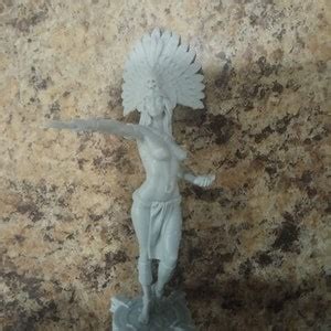 Nude Indian Female Resin Miniature Adult Unpainted Self Assembled Model