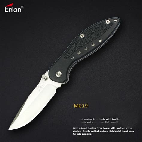 ENLAN M019 Aluminum Handle 8CR13Mov Folding Knife Outdoor Survival