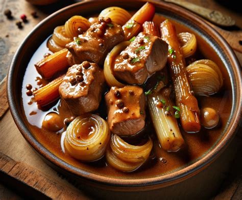 Tendrons de Veau aux Échalotes et au Cidre Recettes chef