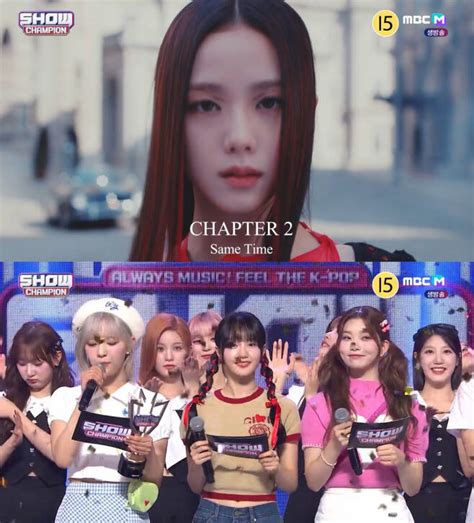 Blackpink S Jisoo Takes St Place On Show Champion Surpassing Bts