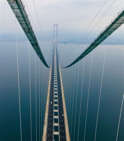 Inaugurato il PONTE SOSPESO più LUNGO del mondo collega due CONTINENTI