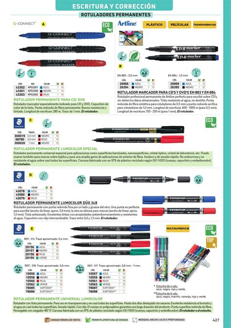 Papelnor S L Rotulador Staedtler Lumocolor Retroproyeccion Punta De