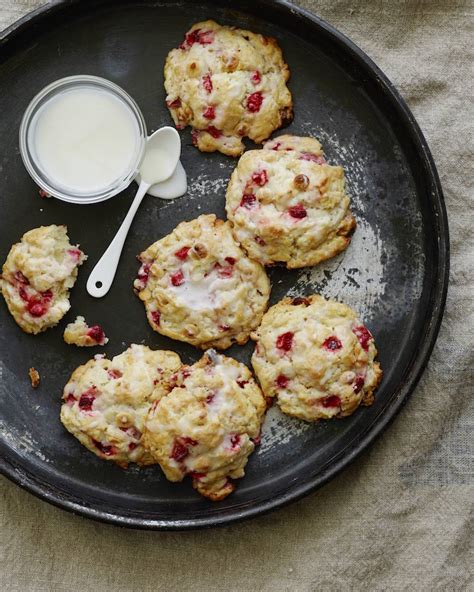 Strawberry White Chocolate Scones - What's Gaby Cooking