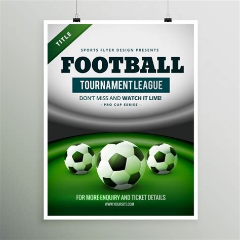 Football Poster Template Free