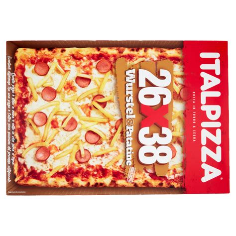 Italpizza 26x38 Wurstel Patatine 570 G Carrefour