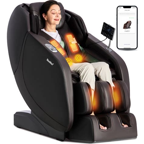 Iboomas 4d Massage Chair Full Body Zero Gravity Shiatsu Massager With