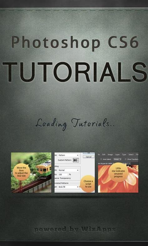 Tutorials for Photoshop CS6 - APK for Android Download