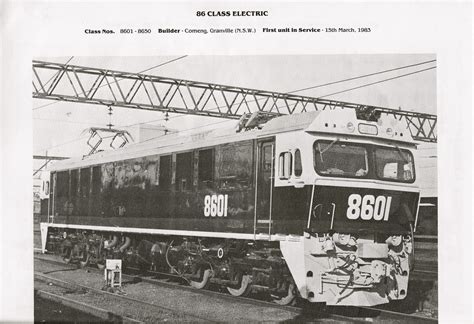 Sra Locomotives 86 Class Electric [comeng Granville ] Flickr