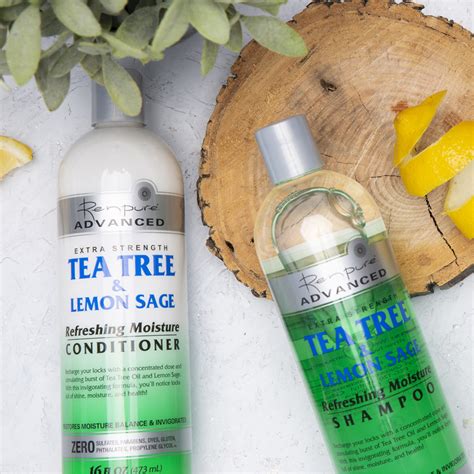 Tea Tree And Lemon Sage Extra Strength Refreshing Moisture Conditioner Renpure