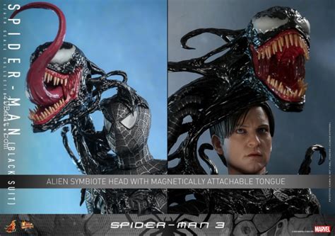 Hot Toys MMS Spider Man Spider Man Black Suit Deluxe Ver DBeat