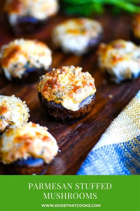 Parmesan Stuffed Mushrooms Recipe