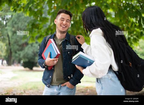 students studying  sitting   outdoor stock photo alamy