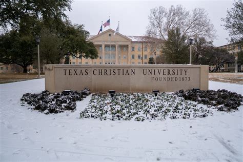 TCU closes campus Monday, moves classes online as winter weather ...