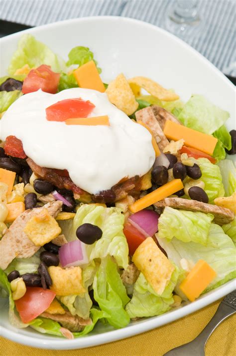 Chicken Taco Salad - Slenderberry