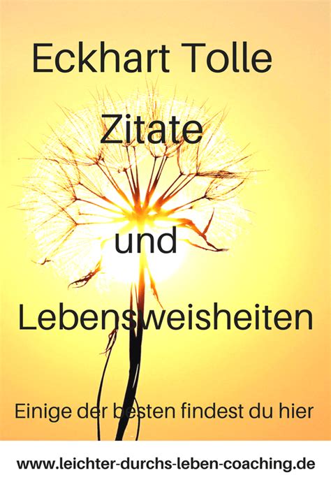 Eckhart Tolle Zitate und Lebensweisheiten für mehr Leichtigkeit