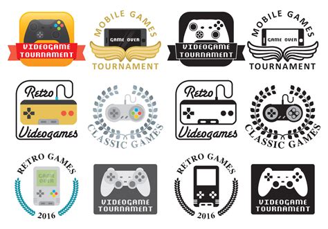 Video Game Logos - Download Free Vector Art, Stock Graphics & Images