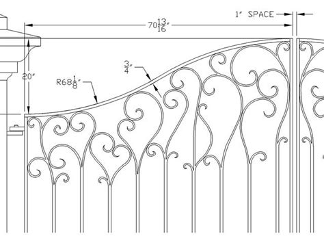 Designing A Wrought Iron Gate From Sketch To Timeless Art Work